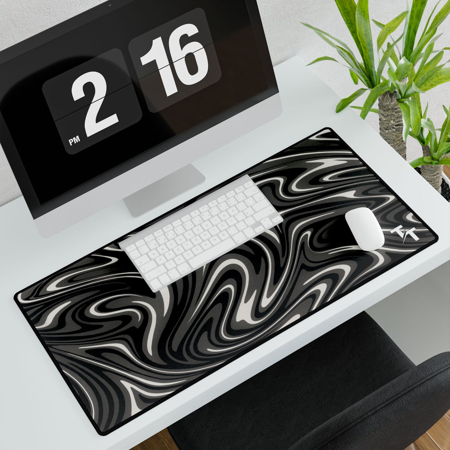 Obsidian Flow Mouse Pad