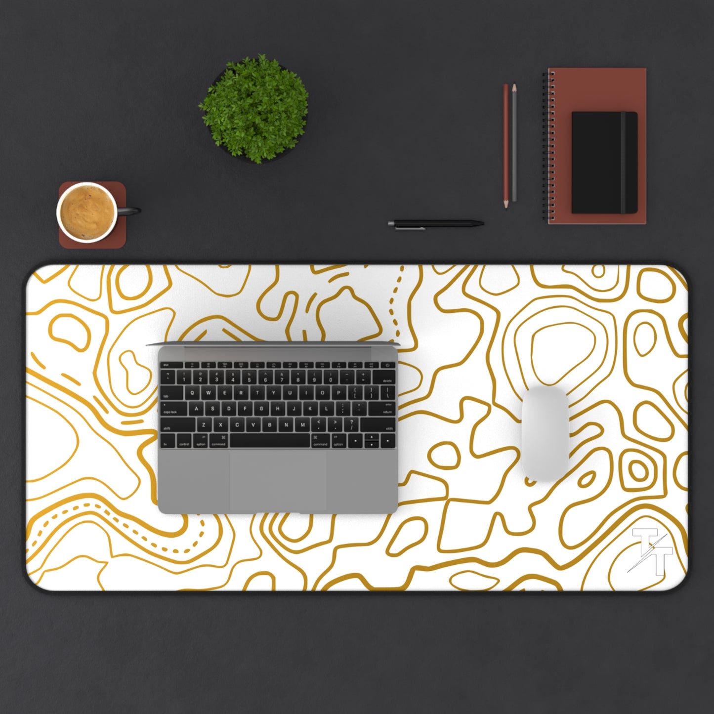 Golden Topo mouse pad