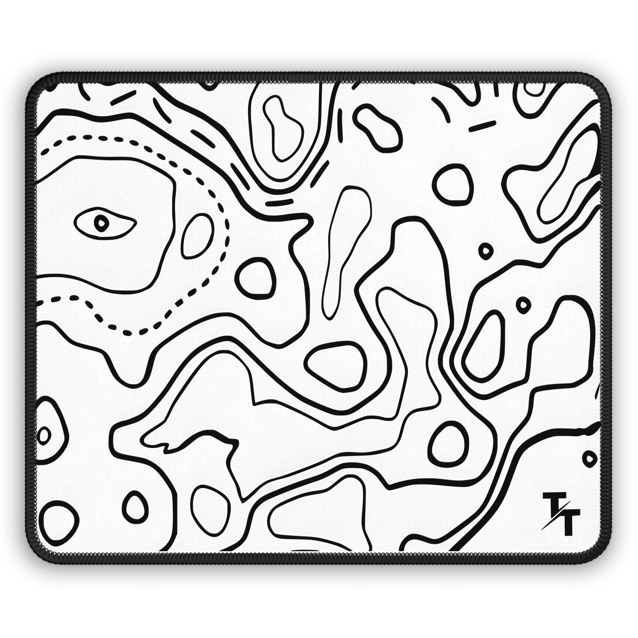 Proline - White Topo – Tech Tread Mouse Pads