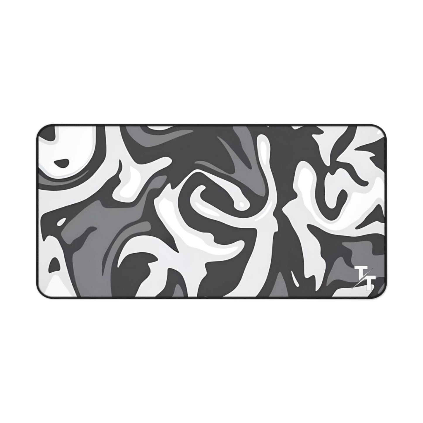 Tech Treads Grey Paint Sprayed Mouse Pad