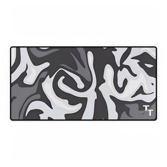 Tech Treads Grey Paint Sprayed Mouse Pad