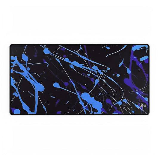 Tech Treads Blue Paint Sprayed Mouse Pad