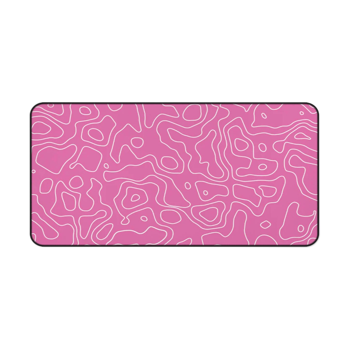 Pink Topo Mouse Pad