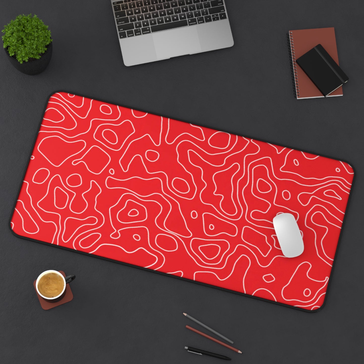 Red Topo Mouse Pad